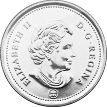 Canadian 25 Cent Coin