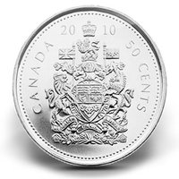 Canadian 50 Cent Coin