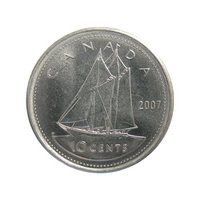 Canadian 10 Cent Coin