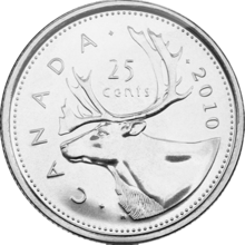 Canada 25 Cent Coin