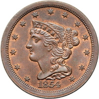 U.S. Half Cent Coin